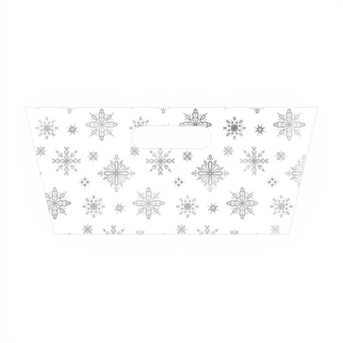 Wholesale Rectangle Printed Hamper Tray With Foil 30cm x 23cm x 13cm | Wholesale Direct