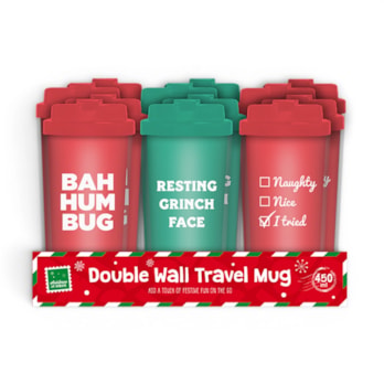 Wholesale Xmas Travel Cup CDU | Wholesale Direct
