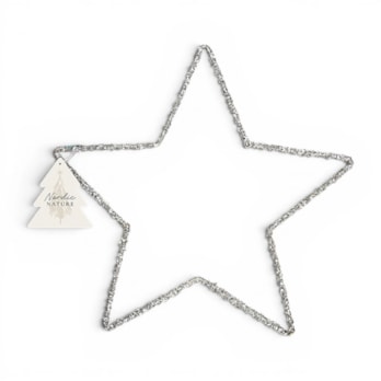 Wholesale Glittery Hanging Star Dec 35cm | Wholesale Direct
