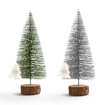 Wholesale Bottle Brush Xmas Tree Dec 16cm | Wholesale Direct