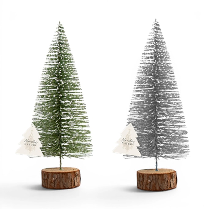 Wholesale Bottle Brush Xmas Tree Dec 16cm | Wholesale Direct Wholesale Bottle Brush Xmas Tree Dec 16cm | Wholesale Direct