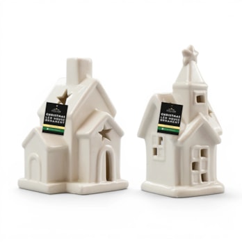 Wholesale Ceramic LED House Ornament | Wholesale Direct Wholesale Ceramic LED House Ornament | Wholesale Direct