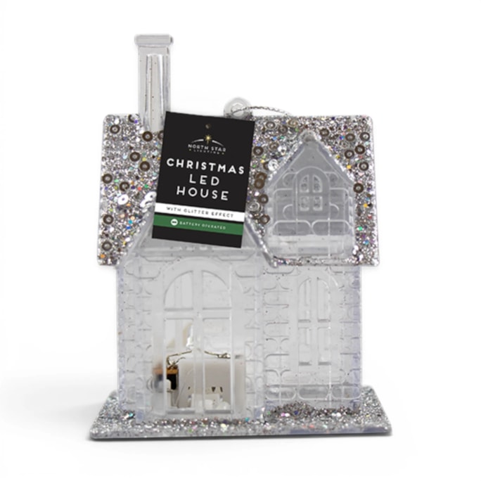 Wholesale LED Battery Operated Glitter House Decoration | Wholesale Direct Wholesale LED Battery Operated Glitter House Decoration | Wholesale Direct