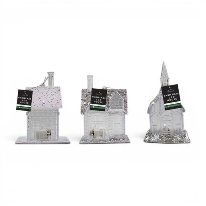 Wholesale LED Battery Operated Glitter House Decoration | Wholesale Direct Wholesale LED Battery Operated Glitter House Decoration | Wholesale Direct