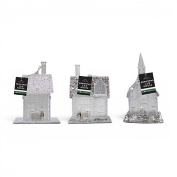 Wholesale LED Battery Operated Glitter House Decoration | Wholesale Direct
