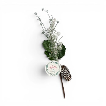 Wholesale Artificial Glittered Pine Cone Pick 32cm | Wholesale Direct Wholesale Artificial Glittered Pine Cone Pick 32cm | Wholesale Direct