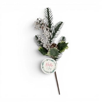 Wholesale Artificial Glittered Pine Cone Pick 32cm | Wholesale Direct Wholesale Artificial Glittered Pine Cone Pick 32cm | Wholesale Direct