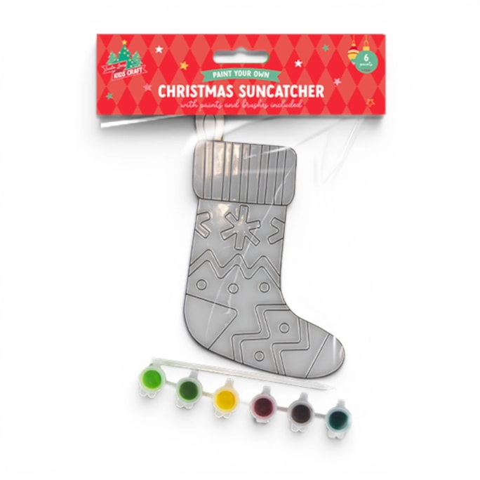 Wholesale Paint Your Own Christmas Suncatcher | Wholesale Direct