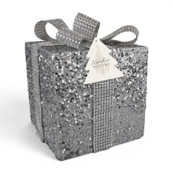 Wholesale Medium Glitter Gift Box Decoration 11x11cm | Wholesale Direct Wholesale Medium Glitter Gift Box Decoration 11x11cm | Wholesale Direct