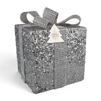 Wholesale Large Glitter Gift Box Decoration 17x17cm | Wholesale Direct Wholesale Large Glitter Gift Box Decoration 17x17cm | Wholesale Direct