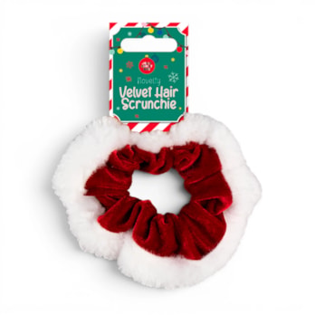 Wholesale Velvet Christmas Hair Scrunchie | Wholesale Direct