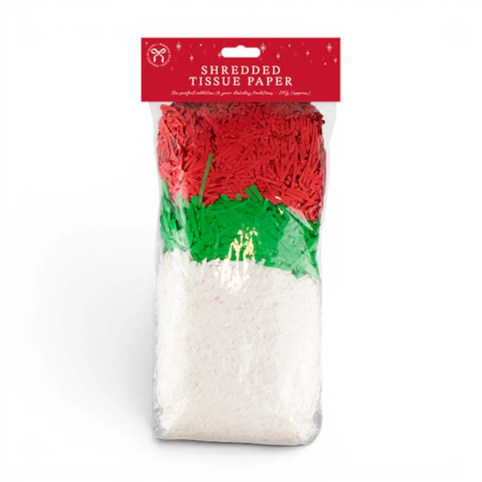 Wholesale Christmas Shredded Tissue Paper | Wholesale Direct