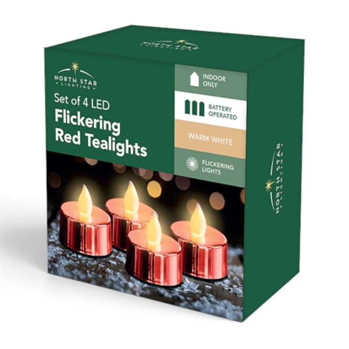 Wholesale LED Battery Operated Metallic Flickering Tea Lights 4pk CDU | Wholesale Direct Wholesale LED Battery Operated Metallic Flickering Tea Lights 4pk CDU | Wholesale Direct