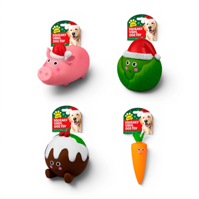 Wholesale Large Squeaking Christmas Vinyl Dog Toy | Wholesale Direct