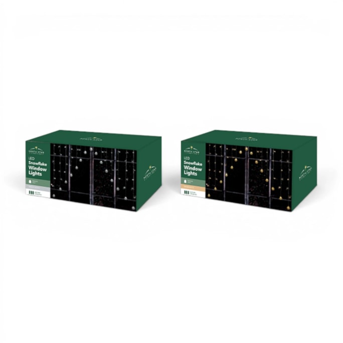 Wholesale LED Battery Operated Snowflake Window Lights 1.8M | Wholesale Direct