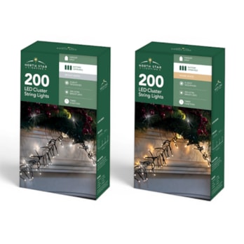 Wholesale 200 LED Battery Operated Cluster Lights | Wholesale Direct