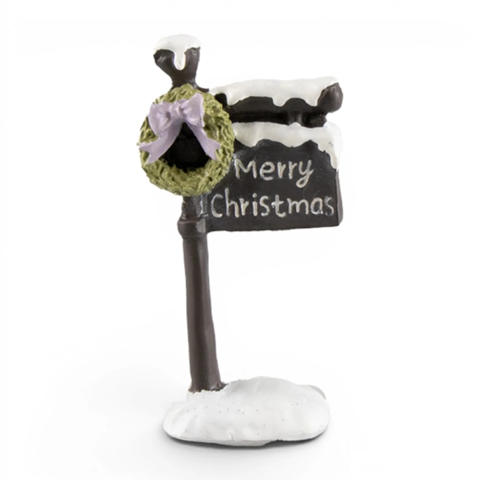 Wholesale Festive Christmas Post Sign Ornament CDU | Wholesale Direct