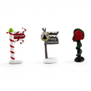 Wholesale Festive Christmas Post Sign Ornament CDU | Wholesale Direct