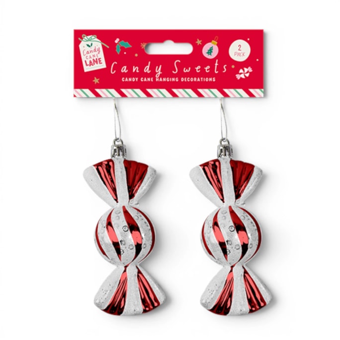 Wholesale Red Candy Sweet Decorations - 2pk | Wholesale Direct