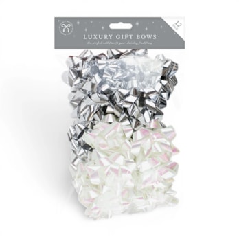Wholesale Metallic Gift Bows 12pk | Wholesale Direct Wholesale Metallic Gift Bows 12pk | Wholesale Direct