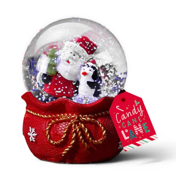 Wholesale LED Multicolour Resin Snow Globe 9cm CDU | Wholesale Direct