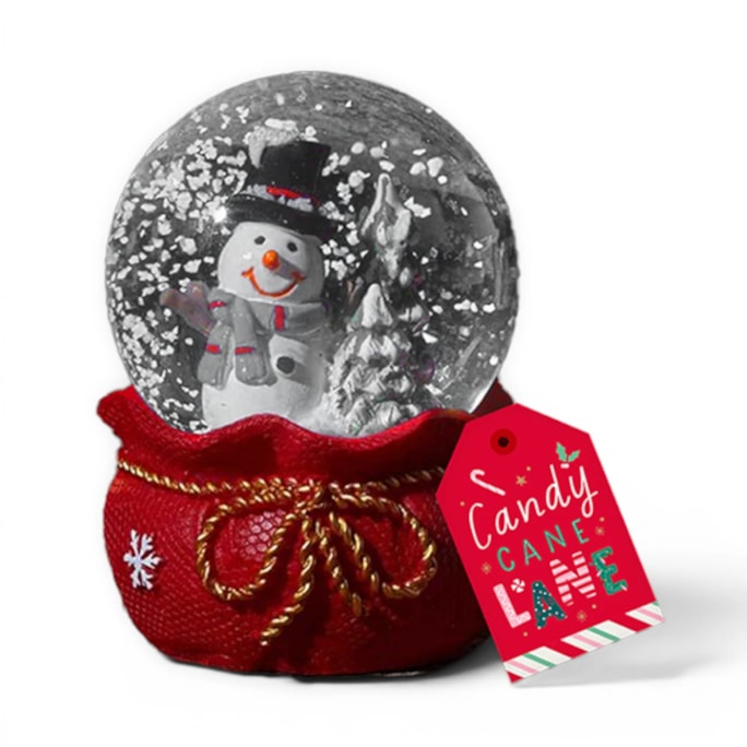 Wholesale LED Multicolour Resin Snow Globe 9cm CDU | Wholesale Direct