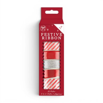 Wholesale Christmas Ribbon - 8 Pack | Wholesale Direct