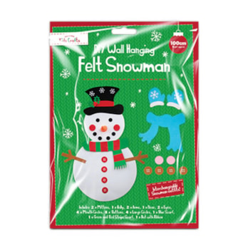 Wholesale DIY Wall Hanging Snowman 100cm | Wholesale Direct