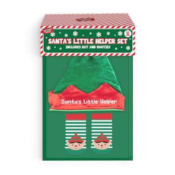 Wholesale Santa's Little Helper Hat & Sock Set | Wholesale Direct