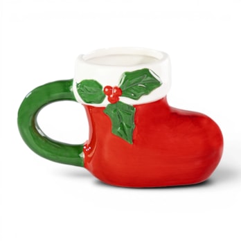 Wholesale Santa's Boot Ceramic Mug | Wholesale Direct