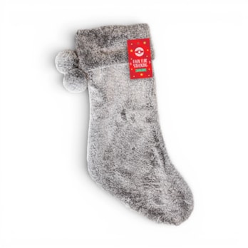 Wholesale Faux Fur Stocking 55cm x 20cm | Wholesale Direct