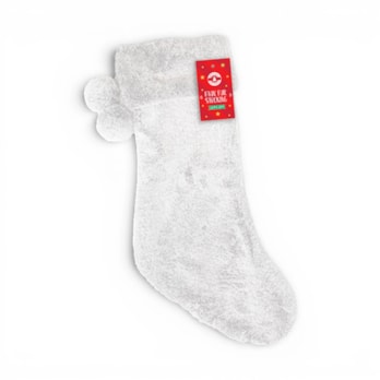 Wholesale Faux Fur Stocking 55cm x 20cm | Wholesale Direct