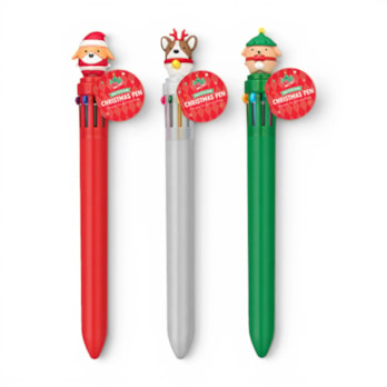 Wholesale Christmas Multi-Colour Pen CDU | Wholesale Direct