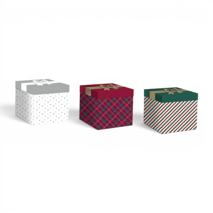 Wholesale Christmas XLarge Folding Gift Box with Bow Tie | Wholesale Direct
