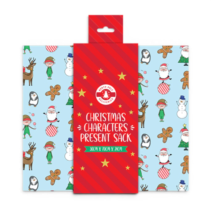 Wholesale Christmas Character Paper Present Sack | Wholesale Direct