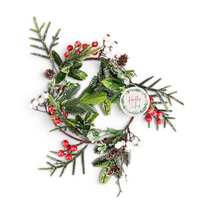 Wholesale Mixed Berry Christmas Wreath 36cm | Wholesale Direct