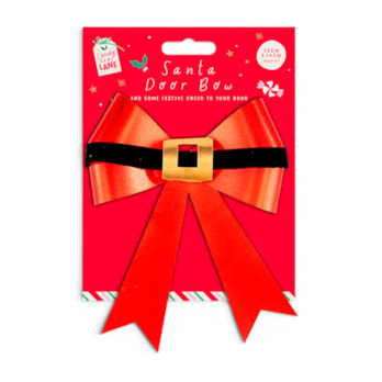 Wholesale Large Santa Door Bow 28cm x 34cm | Wholesale Direct