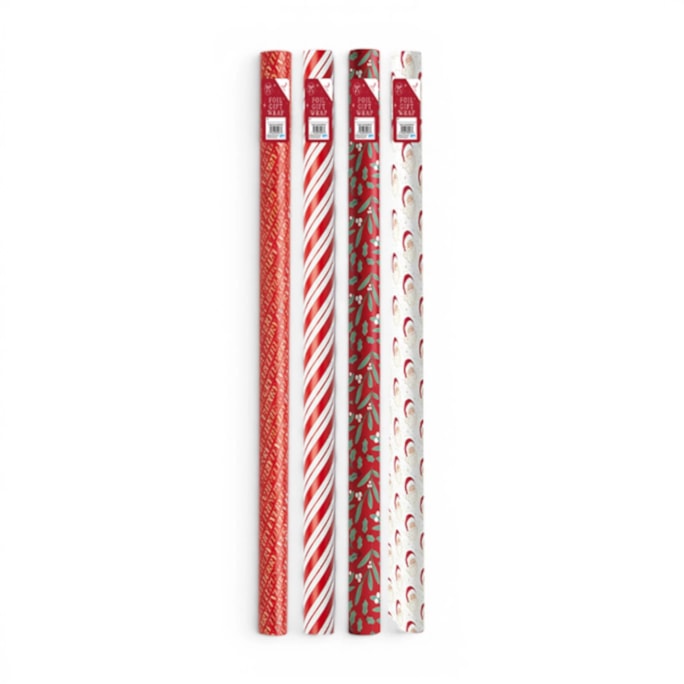 Wholesale Christmas Foil Wrapping Paper 3m | Wholesale Direct