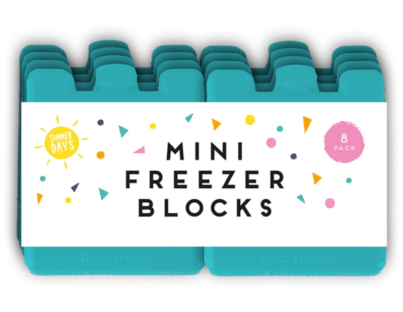 Summer Mini Freezer Blocks 8pk CDU Summer Mini Freezer Blocks 8pk CDU