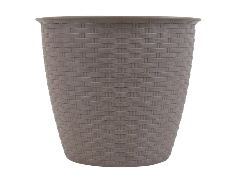 Wholesale Round Rattan Plant Pots Round Rattan Plant Pot 20cm