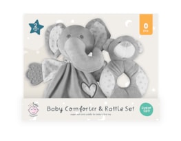 Wholesale Baby Comforter & Plush Rattler Set Wholesale Baby Comforter & Plush Rattler Set