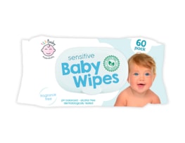Wholesale Sensitive Baby Wipes 60pk CDU - Plastic Free Wholesale Sensitive Baby Wipes 60pk CDU - Plastic Free
