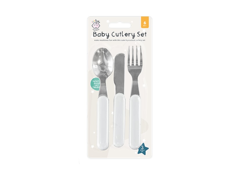 Wholesale Baby C0utlery Set 3pk Wholesale Baby C0utlery Set 3pk