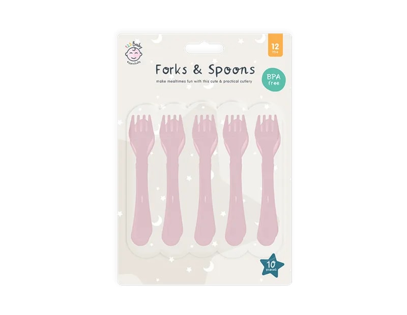 Wholesale Fork and spoon set 10 pack | Gem imports Ltd