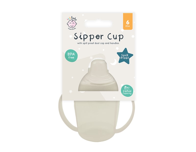 Wholesale Sipper Cup with Handle and Dust Cover 260ml/8oz Wholesale Sipper Cup with Handle and Dust Cover 260ml/8oz