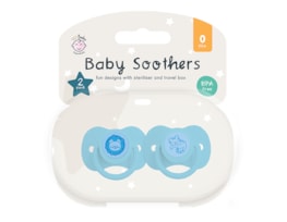 Wholesale Soothers With Steriliser & Travel Box 2pk