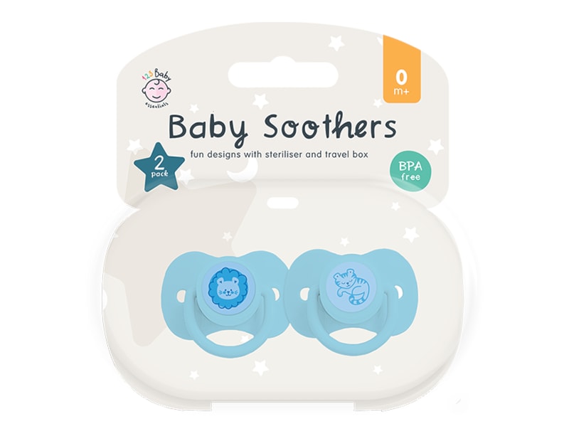 Wholesale Soothers With Steriliser & Travel Box 2pk
