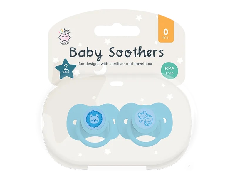 Wholesale Soothers With Steriliser & Travel Box 2pk