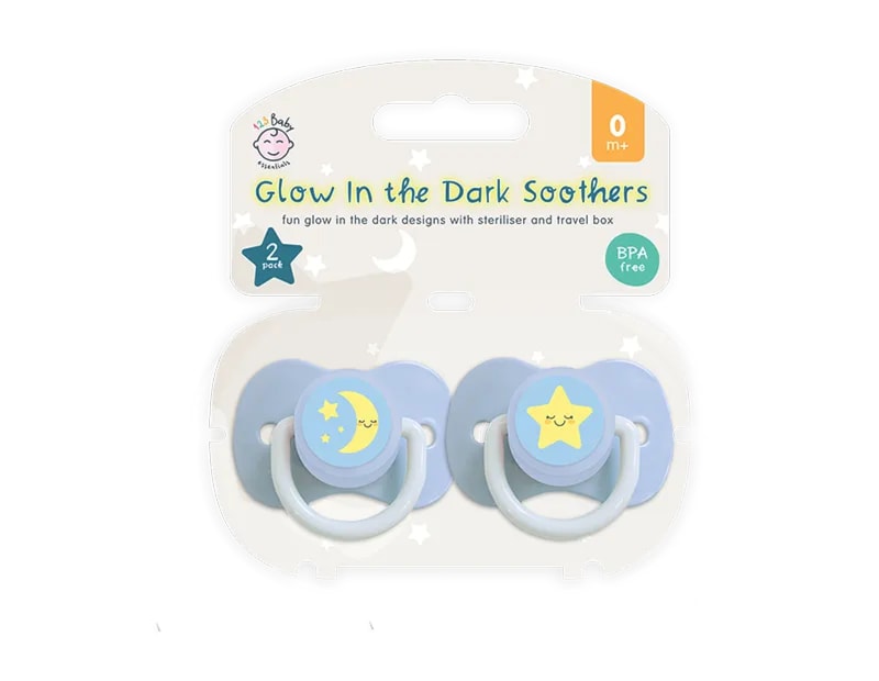 Wholesale Glow In The Dark Soothers & Travel Box