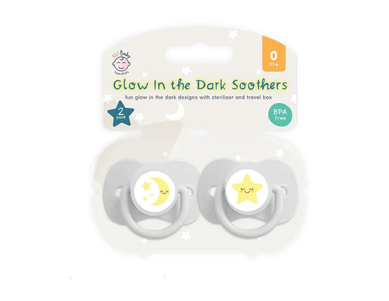 Wholesale Glow In The Dark Soothers & Travel Box